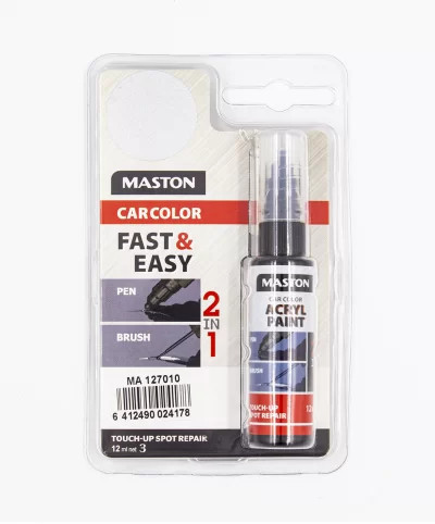 Maston, Javító Stift, 2in1, Ezüst, Metál, 12ml