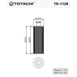 To-1128 Totachi olajszűrő SH420P HU726/2X