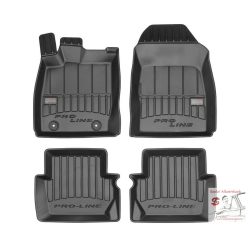   Ford Fiesta Vi 2008-2017 3D Pro-Line Méretpontos, Peremes Gumiszőnyeg Garnitúra