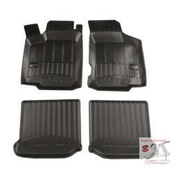   Skoda Octavia I 1996-2010 3D Pro-Line Méretpontos, Peremes Gumiszőnyeg Garnitúra