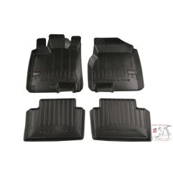   Nissan Qashqai I 2006-2013 3D Pro-Line Méretpontos, Peremes Gumiszőnyeg Garnitúra