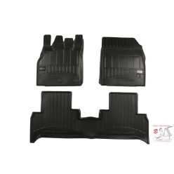   Renault Scenic Iii 2009-2016 Pro-Line Méretpontos, Peremes Gumiszőnyeg Garnitúra