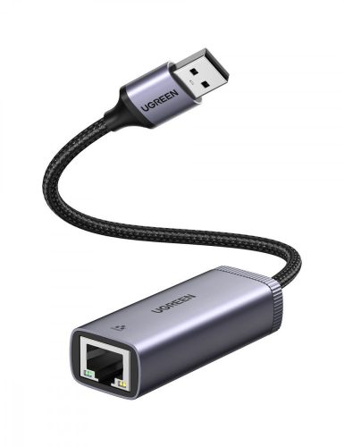 UGREEN CM483 USB-RJ45 hálózati adapter (szürke)