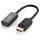 UGREEN MM137 DisplayPort - HDMI adapter, FullHD (fekete)