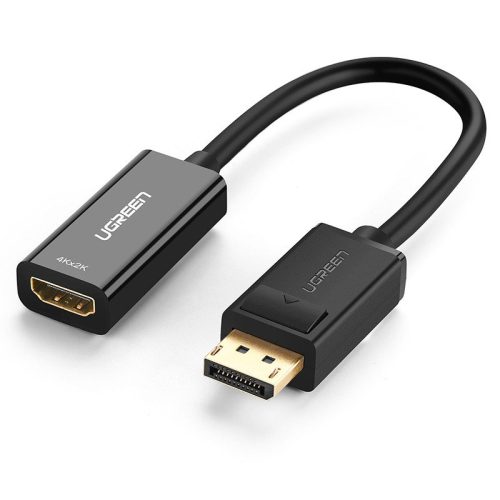 UGREEN MM137 DisplayPort kábel (dugó) - 4K HDMI (aljzat) adapter(fekete)