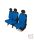 Trikó Üléshuzat Kisteherautóra 1+2 100% Pamut - Kék
