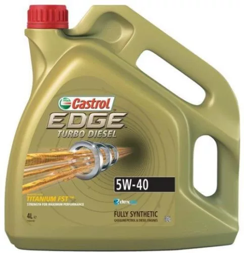 Castrol edge td 5w40 c3 4l 505.01 dexos2 titanium fst turbo diesel (motorolaj)