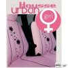 Urban Girl: Rózsaszín Üléshuzat Szett, Szőrös Kormányvédővel