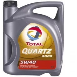   Total Quartz 9000 5W40 4L SN/CF A3/B4 Citroën B71 2296 MB226.5 VW505.00 RN710 Fiat 9.55535-M2 (motorolaj)