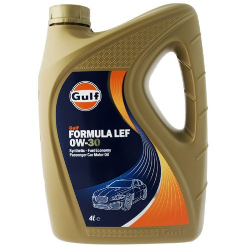 Gulf Formula LEF 0W-30 4L – Teljesen szintetikus motorolaj