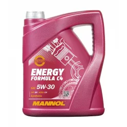   Mannol Energy Formula C4 5W30 5L 7917 Renault ACEA C4, API SN, RN0720 MB 226.51 Nissan (motorolaj)