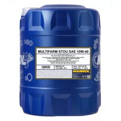   MANNOL Multifarm STOU 10W-40 20L (2502, API CG-4/CF-4/CF/CE/CD/SF, GL-4, ACEA E3)