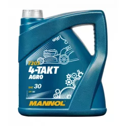  Mannol 4-Takt Fűnyíróolaj 4 ütem 4L 7203 4T Agro SAE30 HD30 (motorolaj)