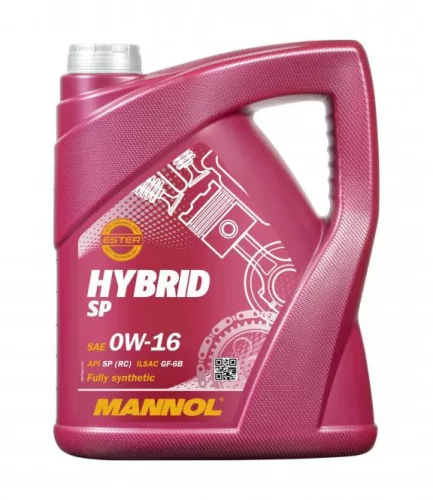 Mannol Hybrid SP 0W-16 5L (7920) – Szintetikus motorolaj