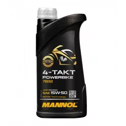   Mannol 4-Takt Powerbike 4T 15W50 1L 7832 Api Sm Jaso Ma/Ma2 Ducati Yamaha Suzuki Honda (Suzuki)