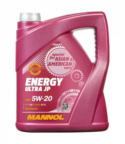 Mannol energy ultra jp 5w20 5l 7906 sn wss-m2c948-b,fiat 9.55535-cr1, dexos1 (motorolaj)