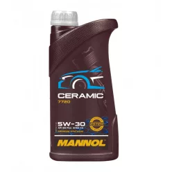   Mannol Ceramic 5W30 1L 7720 SN Plus ACEA C3 C2 Dexos2 LL04 B71 2290 Toyota 229.52 (motorolaj)