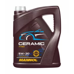   Mannol Ceramic 5W30 5L 7720 SN Plus ACEA C3 C2 Dexos2 LL04 B71 2290 Toyota 229.52 (motorolaj)