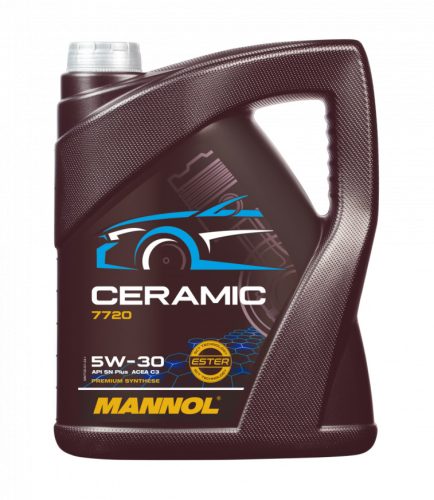 Mannol ceramic 5w30 5l 7720 sn plus acea c3 c2 dexos2 ll04 b71 2290 toyota 229.52