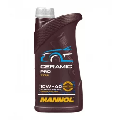   Mannol Ceramic Pro 10W40 1L 7726 API SN/CH-4 ACEA A3/B4 PSA B71 2296 (motorolaj)