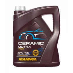  Mannol Ceramic Ultra 5W40 5L 7727 SN/CH-4 ACEA A3/B4 PSA B71 2296 VW 505 00 (motorolaj)