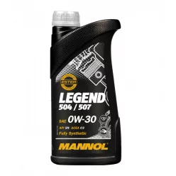   Mannol Legend 504/507 0W-30 1L (7730) – Teljesen szintetikus motorolaj