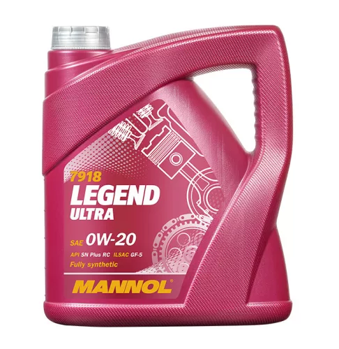 Mannol Legend Ultra 0W20 4L 7918 Api Sn Plus Rc, Ilsac Gf-5, (Suzuki)