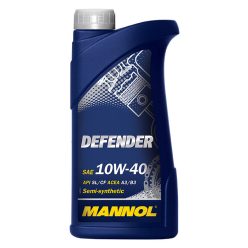 Mannol defender 10w40  1l 7507 olaj sl/cf a3/b3