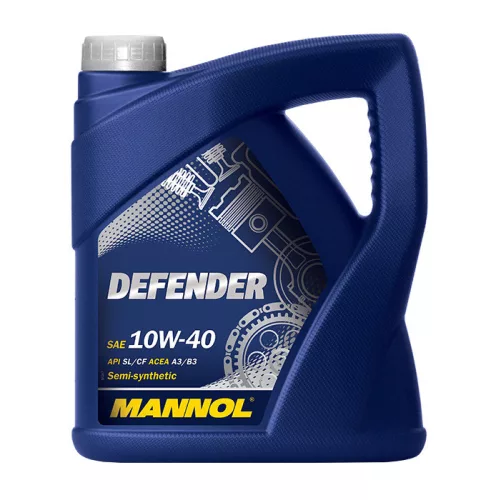 Mannol defender 10w40  4l 7507 olaj sl/cf a3/b3 (motorolaj)