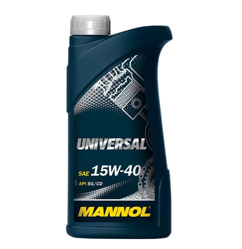 Mannol universal 15w40  1l 7405 olaj api sn/ch-4