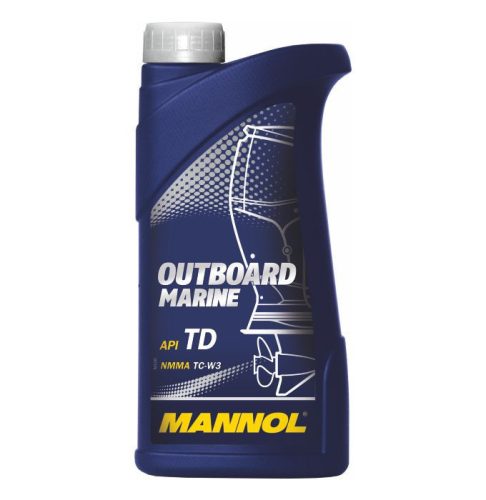 Mannol Outboard Marine TC-W3 1L 7207 Hajó Jet-Ski olaj