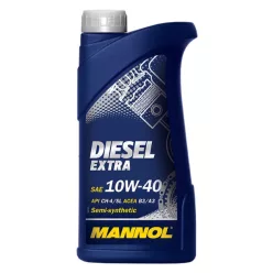   Mannol Diesel Extra 10W40 1L 7504 A3/B3 CH-4 502.00/505.00 (motorolaj)