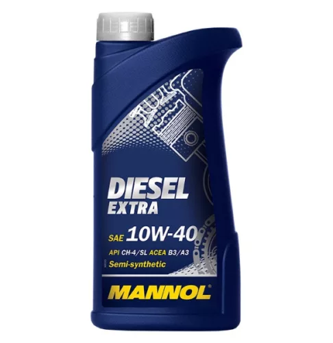 Mannol Diesel Extra 10W40 1L 7504 A3/B3 CH-4 502.00/505.00 (motorolaj)