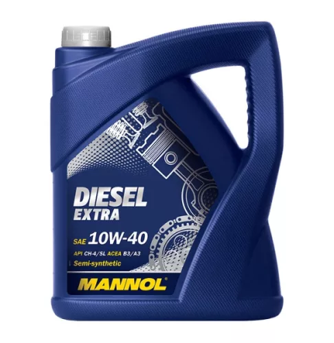 Mannol Diesel Extra 10W40 5L 7504 A3/B3 CH-4 502.00/505.00 (motorolaj)