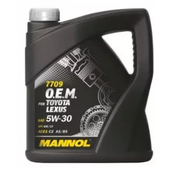   Mannol OEM Toyota 5W30 4L 7709 Lexus SM/CF, C2, A1/B1, A5/B5 (motorolaj)