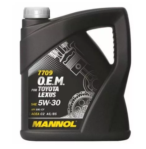 Mannol OEM Toyota 5W30 4L 7709 Lexus SM/CF, C2, A1/B1, A5/B5 (motorolaj)
