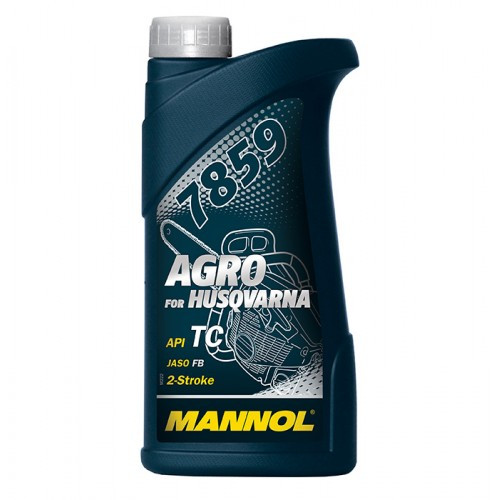 Mannol agro for husqvarna 1l 2t 7859 motorolaj api tc  jaso fb