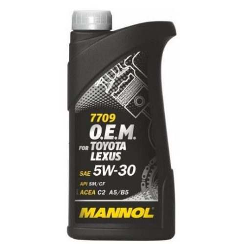 Mannol oem toyota 5w30 1l 7709 lexus sm/cf c2,a1,b5