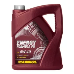   Mannol energy formula pd 5w40 5l 7913 c3 c2 dexos2 505.01 rn710 226.5 (motorolaj)
