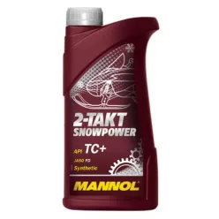 Mannol 2-Takt Snowpower 2T Szintetikus Motorolaj, 1 liter