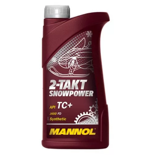Mannol 2-Takt Snowpower 2T Szintetikus Motorolaj, 1 liter