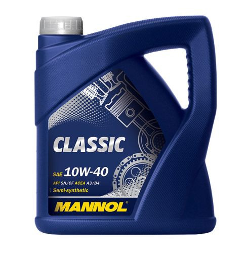 Mannol classic 10w40  4l 7501 sn/cf, a3/b4, rn0700, 505.00, 229.1