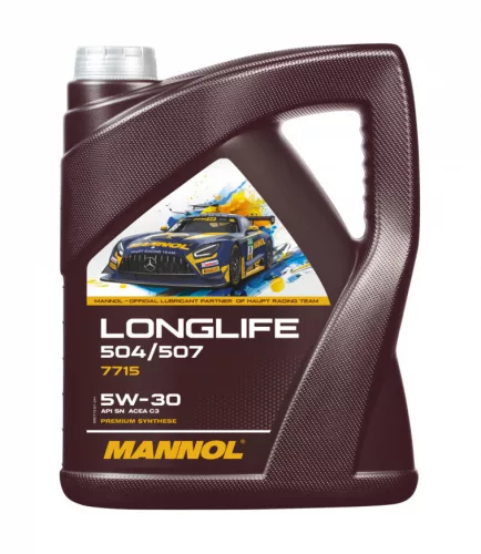 Mannol oem vw     5w30 5l 7715 skoda audi c3 vw504.00 507.00 dexos2 (motorolaj)