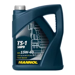   MANNOL SHPD TS-1 15W-40 5L (7101, API CH-4/SL, ACEA E7, A3/B4, MB 228.3, 229.1)