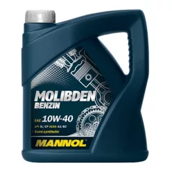   Mannol Molibden Benzin Diesel 10W40 4L 7505 API SN/CH-4 VW 501.01 505.00 (motorolaj)