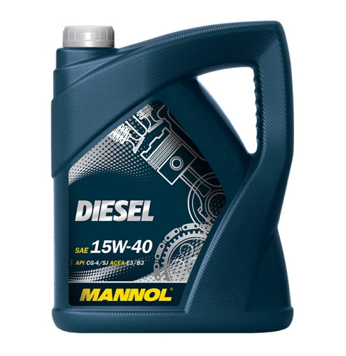 Mannol diesel 15w40  5l 7402 cf-4/cf/sl acea e3/b3/a3 vds man3275