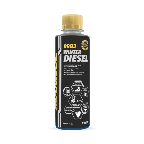 Mannol Winter Diesel Dermedésgátló Adalék, 250 ml