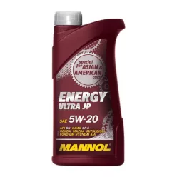   Mannol Energy Ultra JP 5W20 1L 7906 SN WSS-M2C948-B, Fiat 9.55535-CR1, Dexos1 (motorolaj)