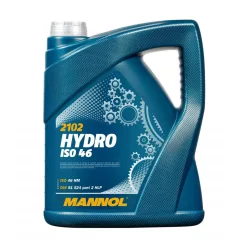   Mannol Hydro ISO 46 5L 2102 Hidraulika olaj DIN 51524 HM HLP (motorolaj)