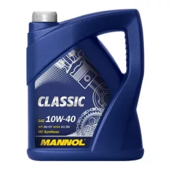   Mannol Classic 10W40 5L 7501 SN/CF A3/B4 RN0700 505.00 229.1 (motorolaj)